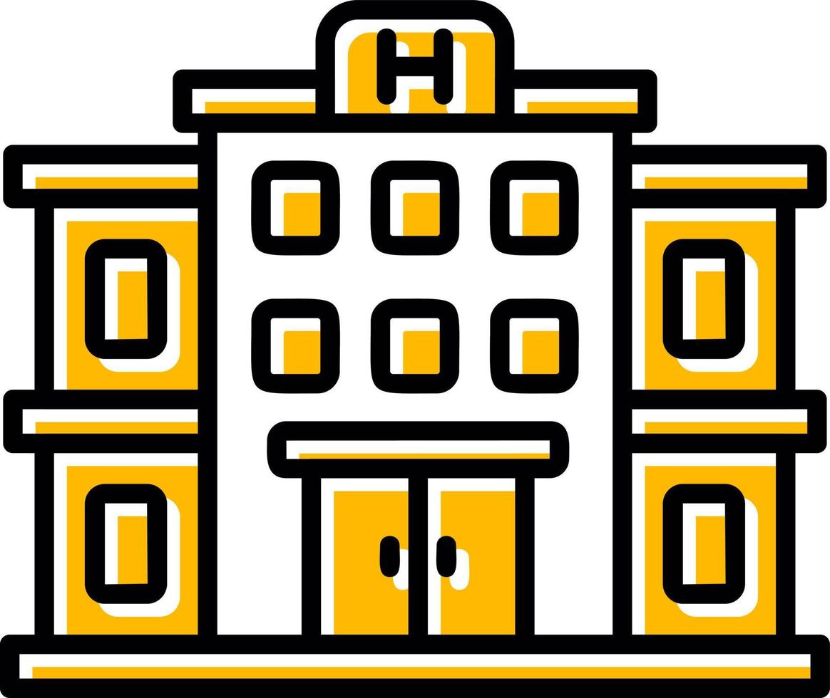 Hospital Creative Icon Design vector