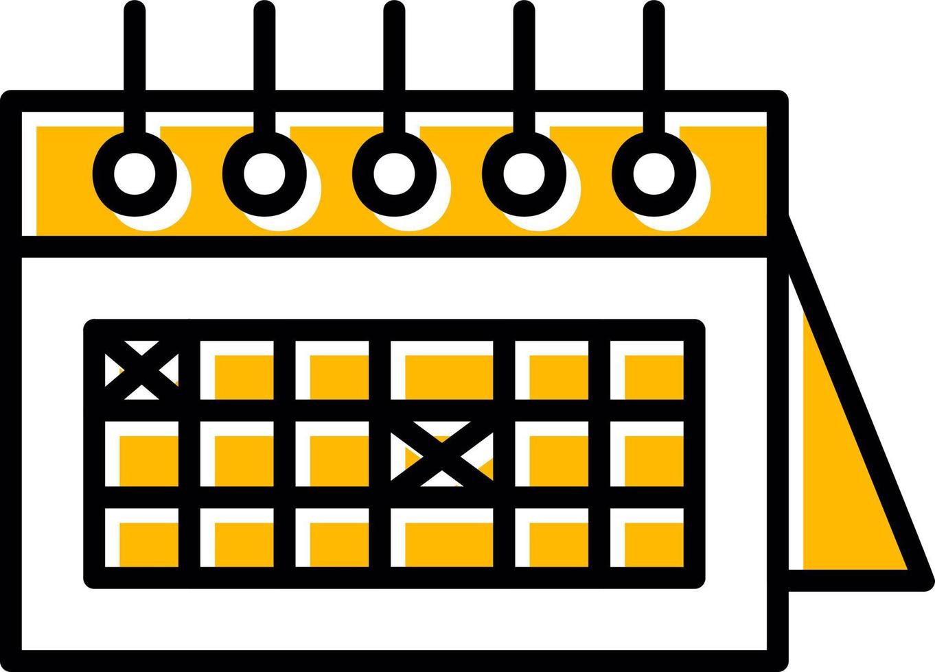 Calendar Creative Icon Design vector