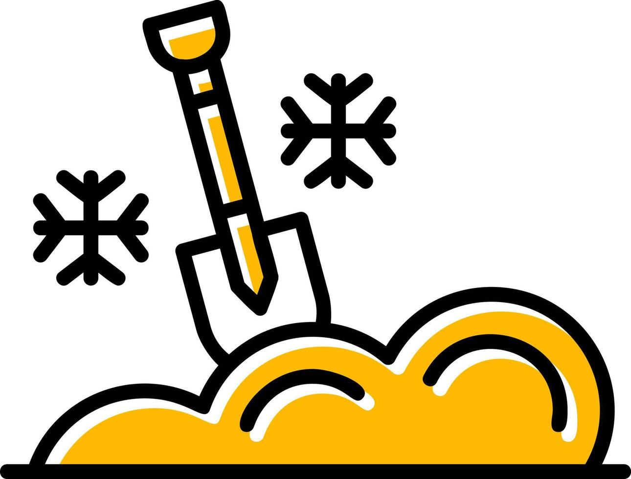 Shovel Creative Icon Design vector