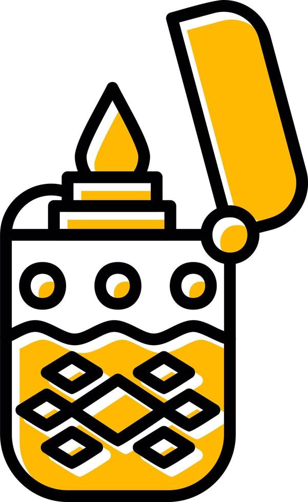 Lighter Creative Icon Design vector