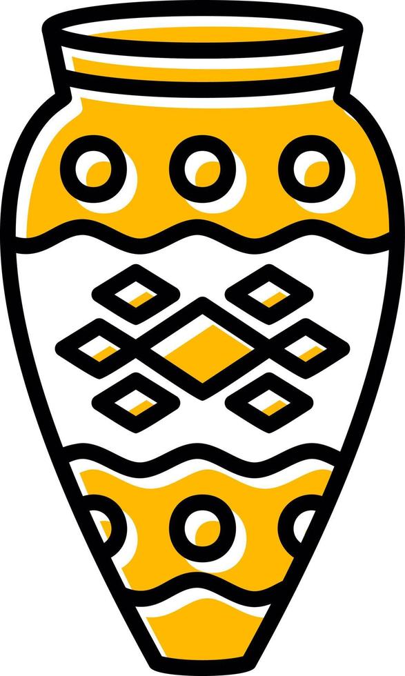 Vase Creative Icon Design vector