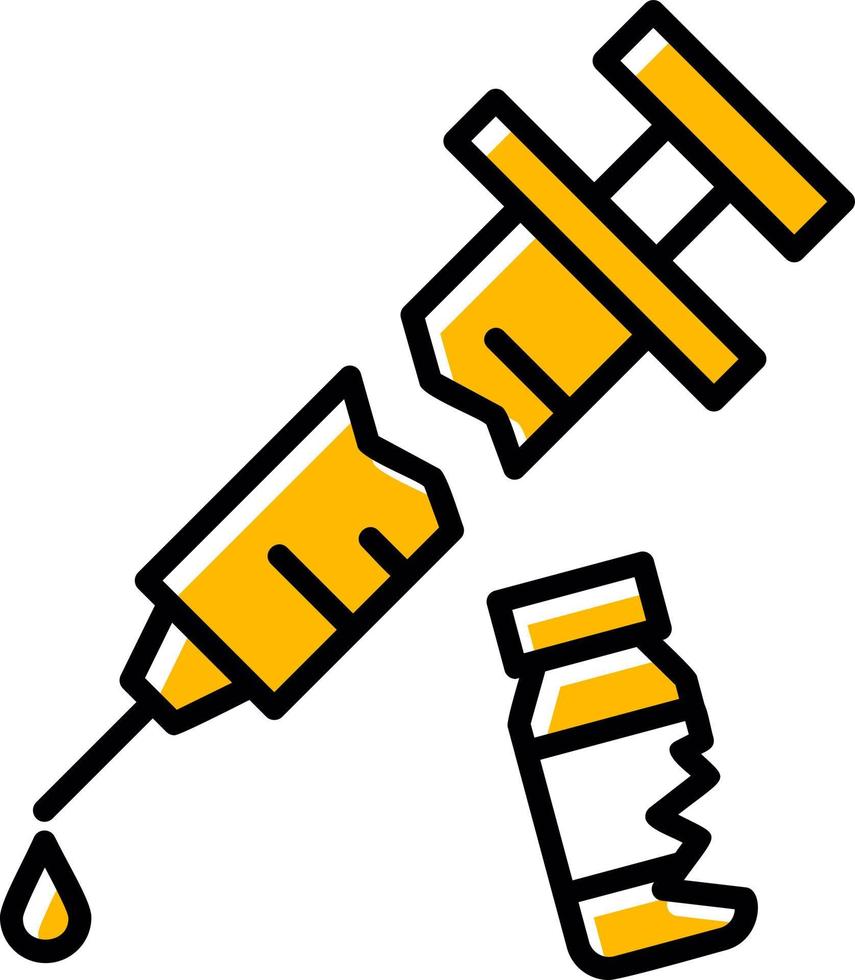 Waste Medicament Creative Icon Design vector