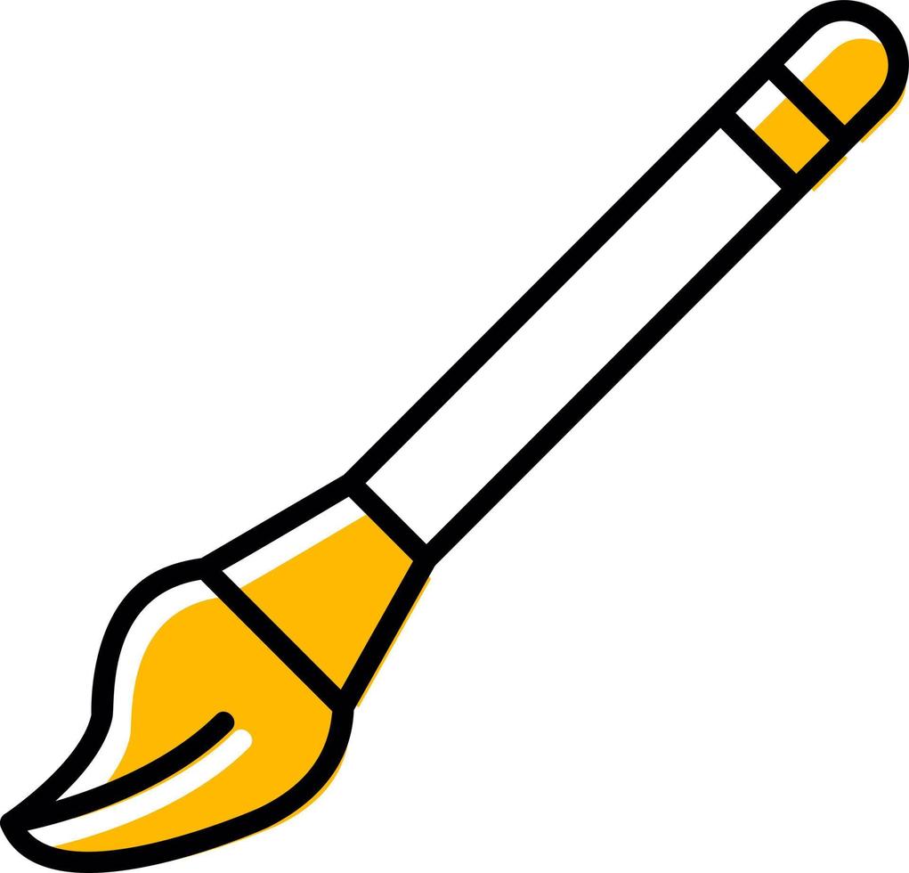 Paint brush Creative Icon Design vector