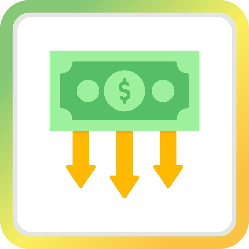 Inflation Creative Icon Design vector