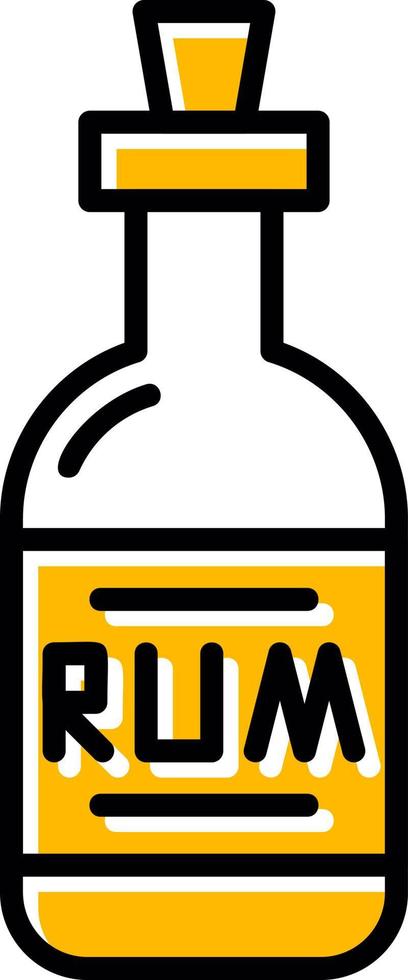 Rum Creative Icon Design vector