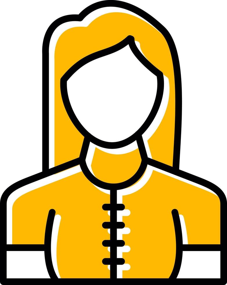 Secretary Creative Icon Design vector