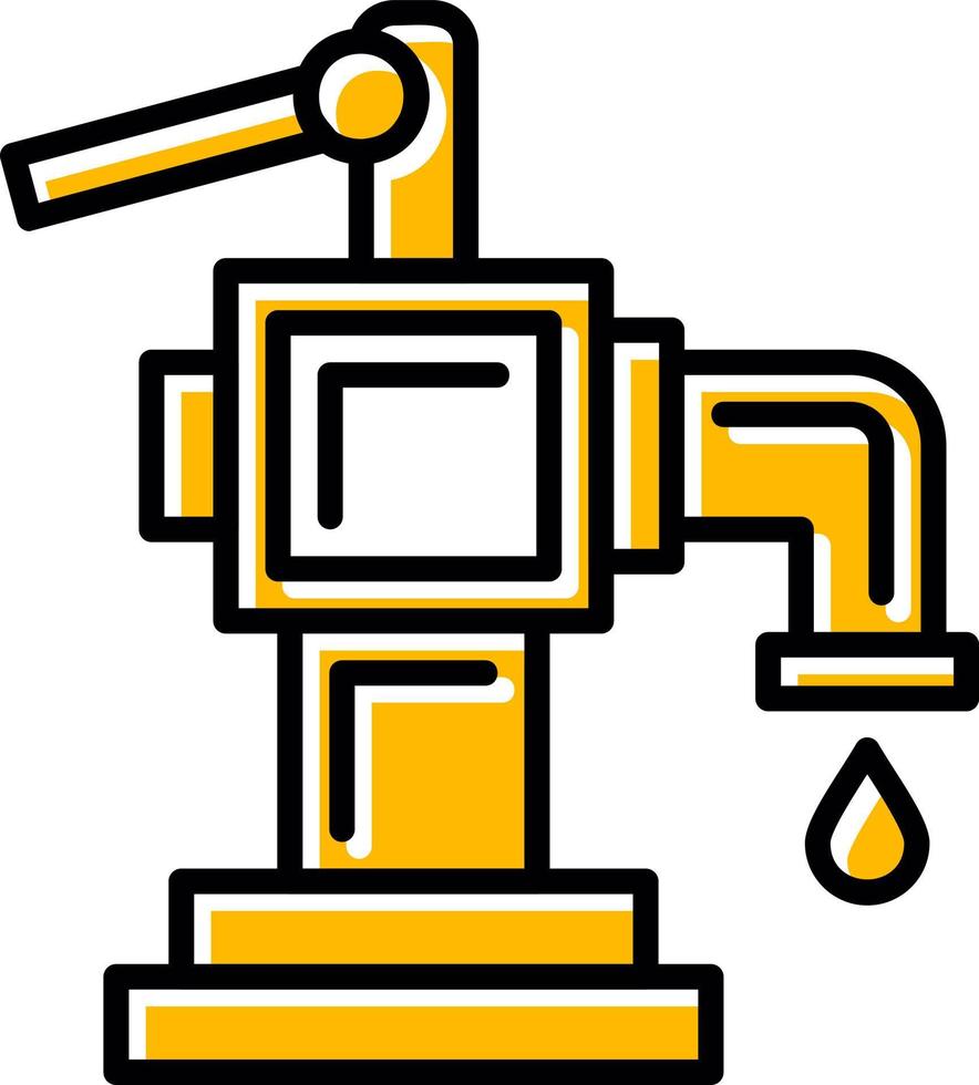 Hand Pump Creative Icon Design vector