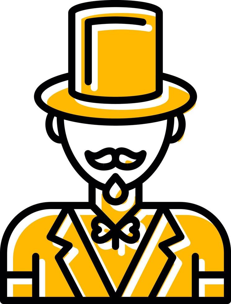 Magician Creative Icon Design vector