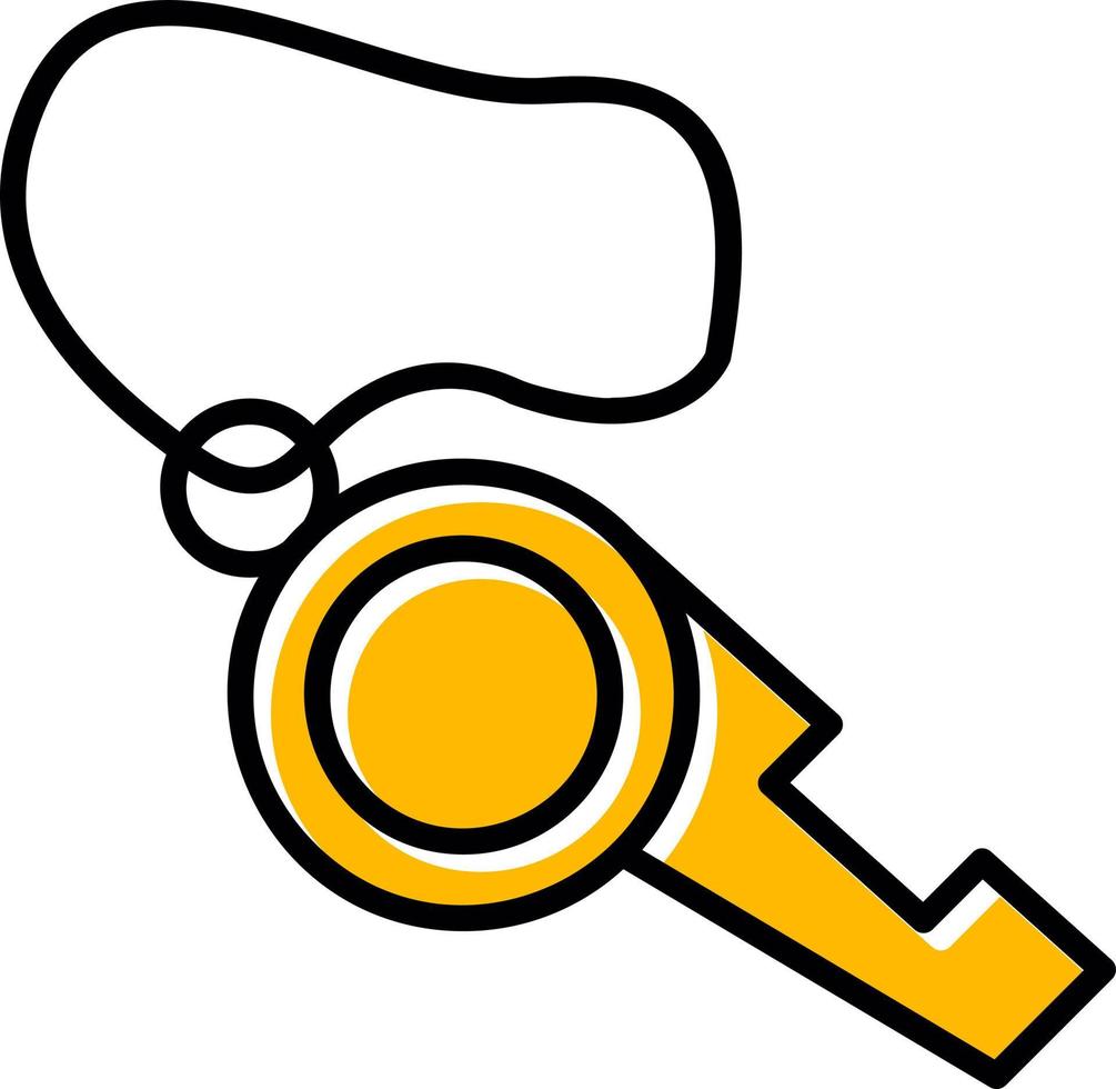 Whistle Creative Icon Design vector