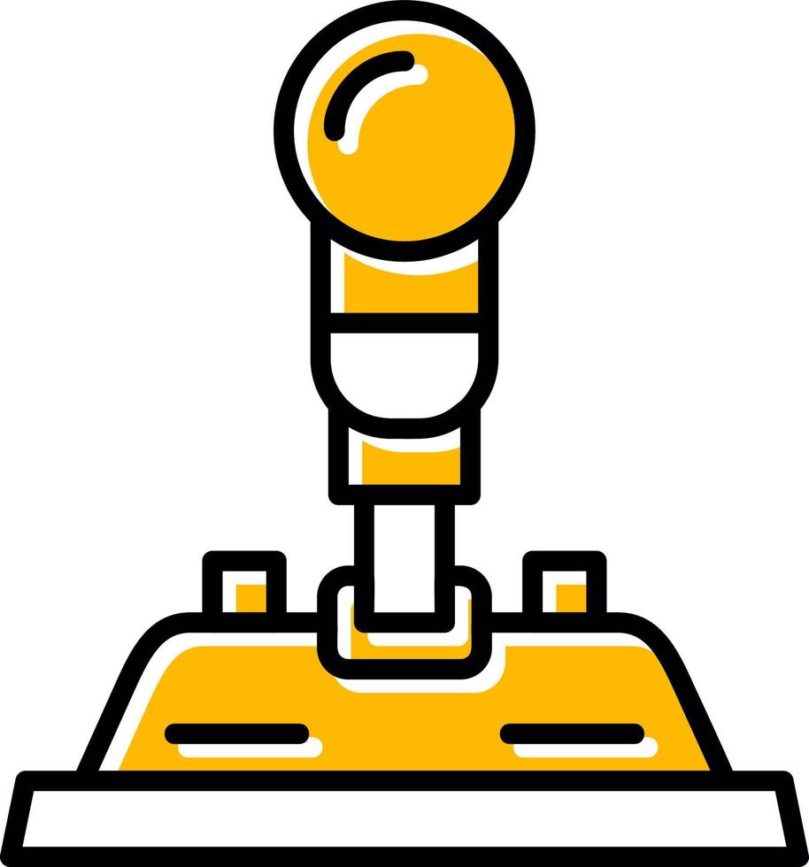 Joystick Creative Icon Design vector