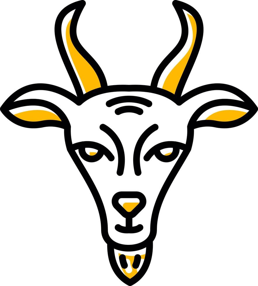 Goat Creative Icon Design vector