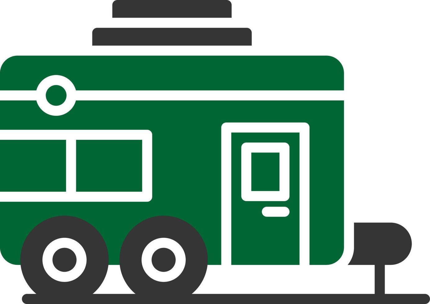 Caravan Creative Icon Design vector