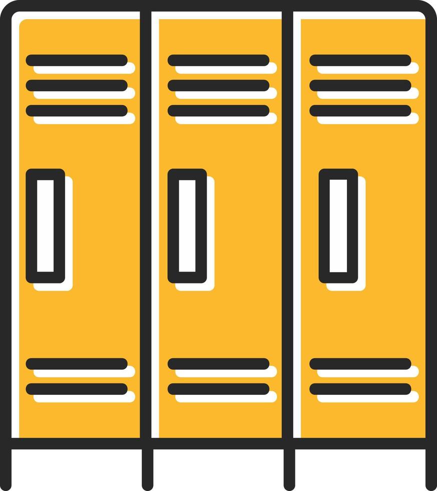 Lockers Creative Icon Design vector