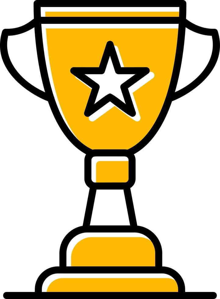 Trophy Creative Icon Design vector