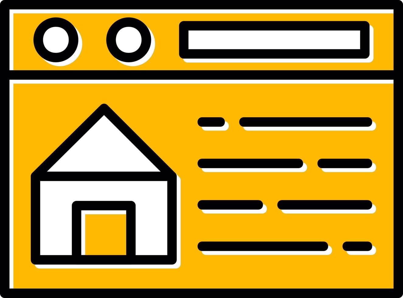 Property Sale Creative Icon Design vector