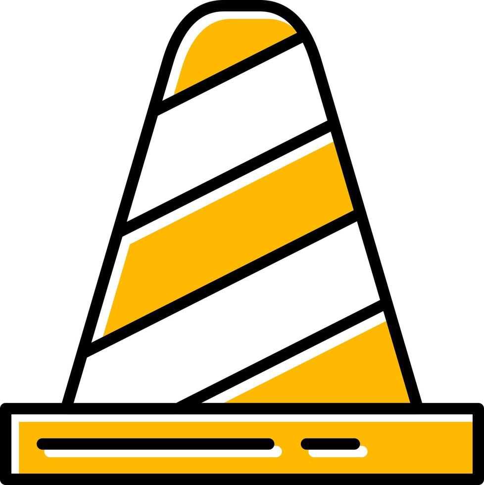 Cone Creative Icon Design vector