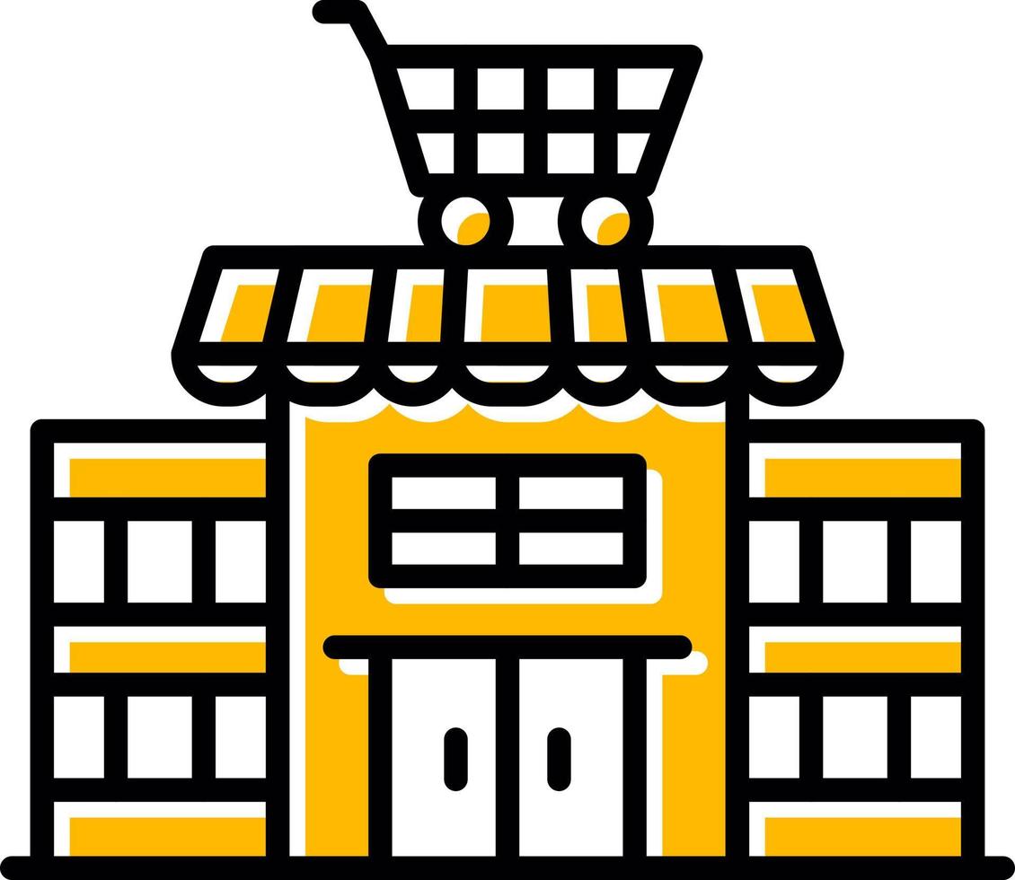 Supermarket Creative Icon Design vector