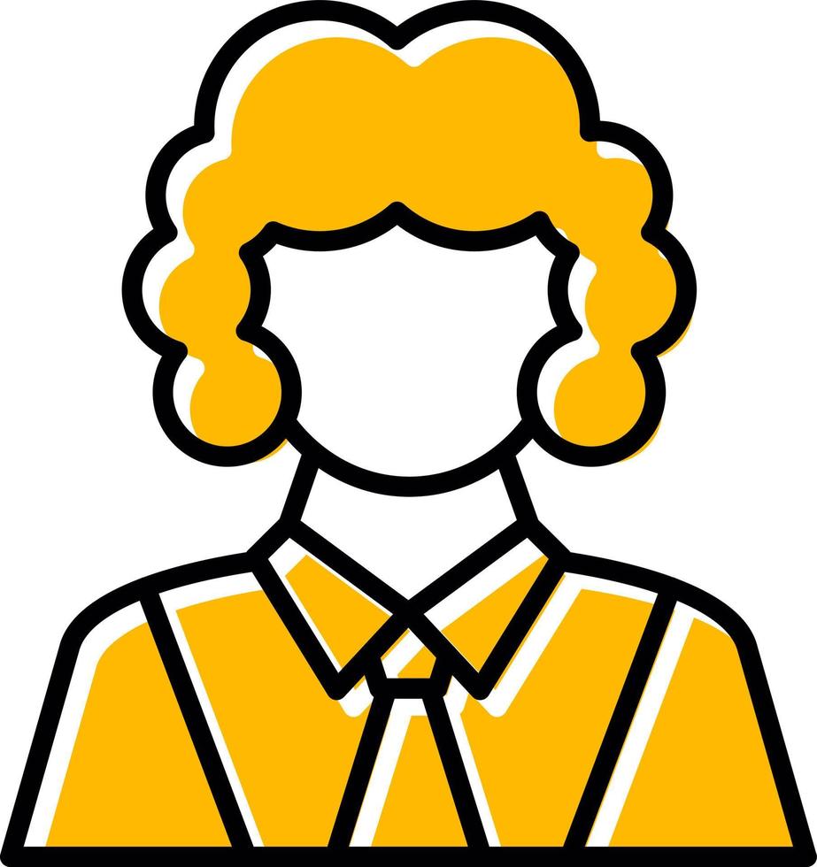 Judge Creative Icon Design vector