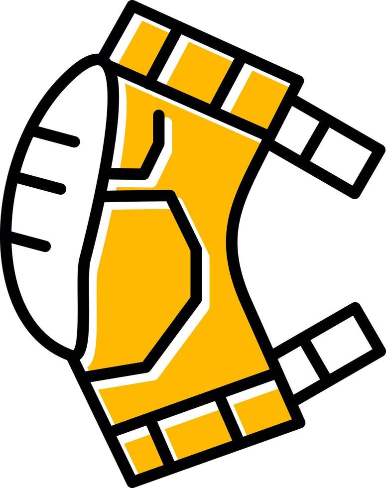 Kneepad Creative Icon Design vector