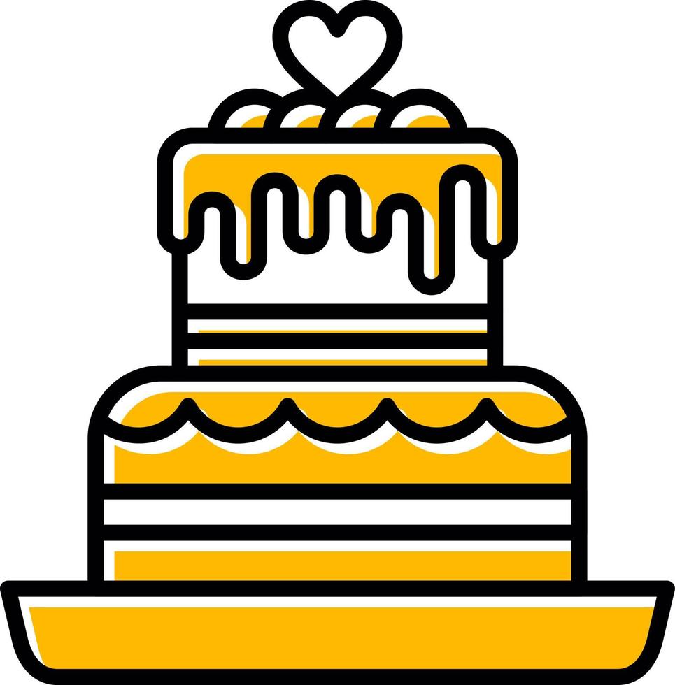 Cake Creative Icon Design vector