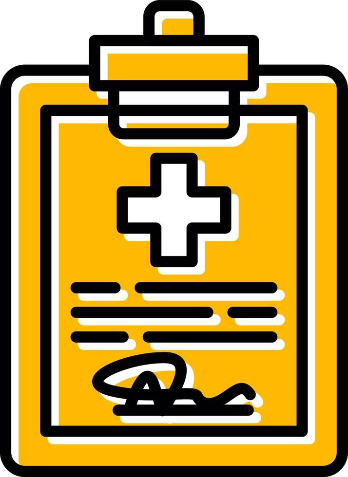 Health Report Creative Icon Design vector