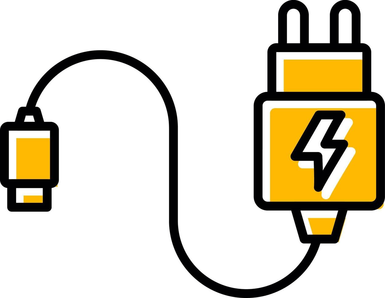 Charger Creative Icon Design vector