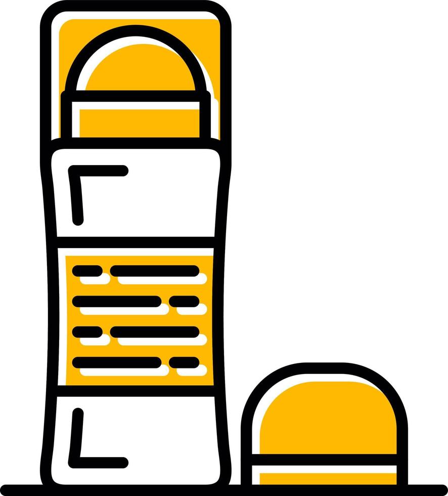 Deodorant Creative Icon Design vector