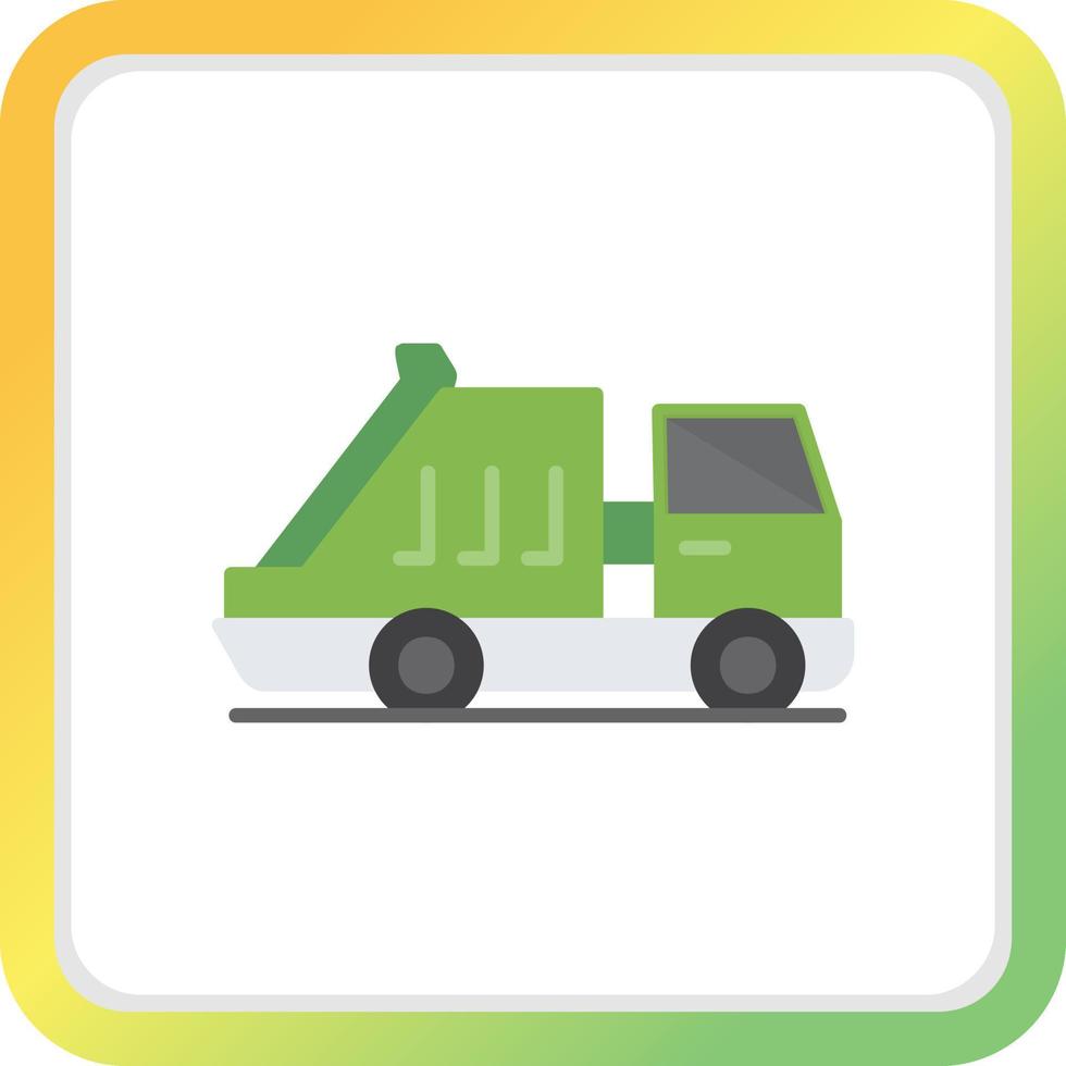 Car Waste Creative Icon Design vector