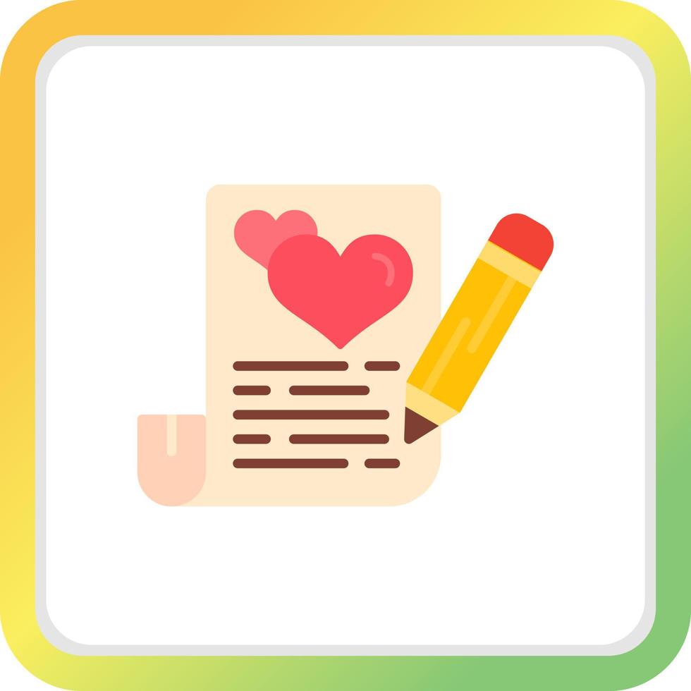 Writing Creative Icon Design vector