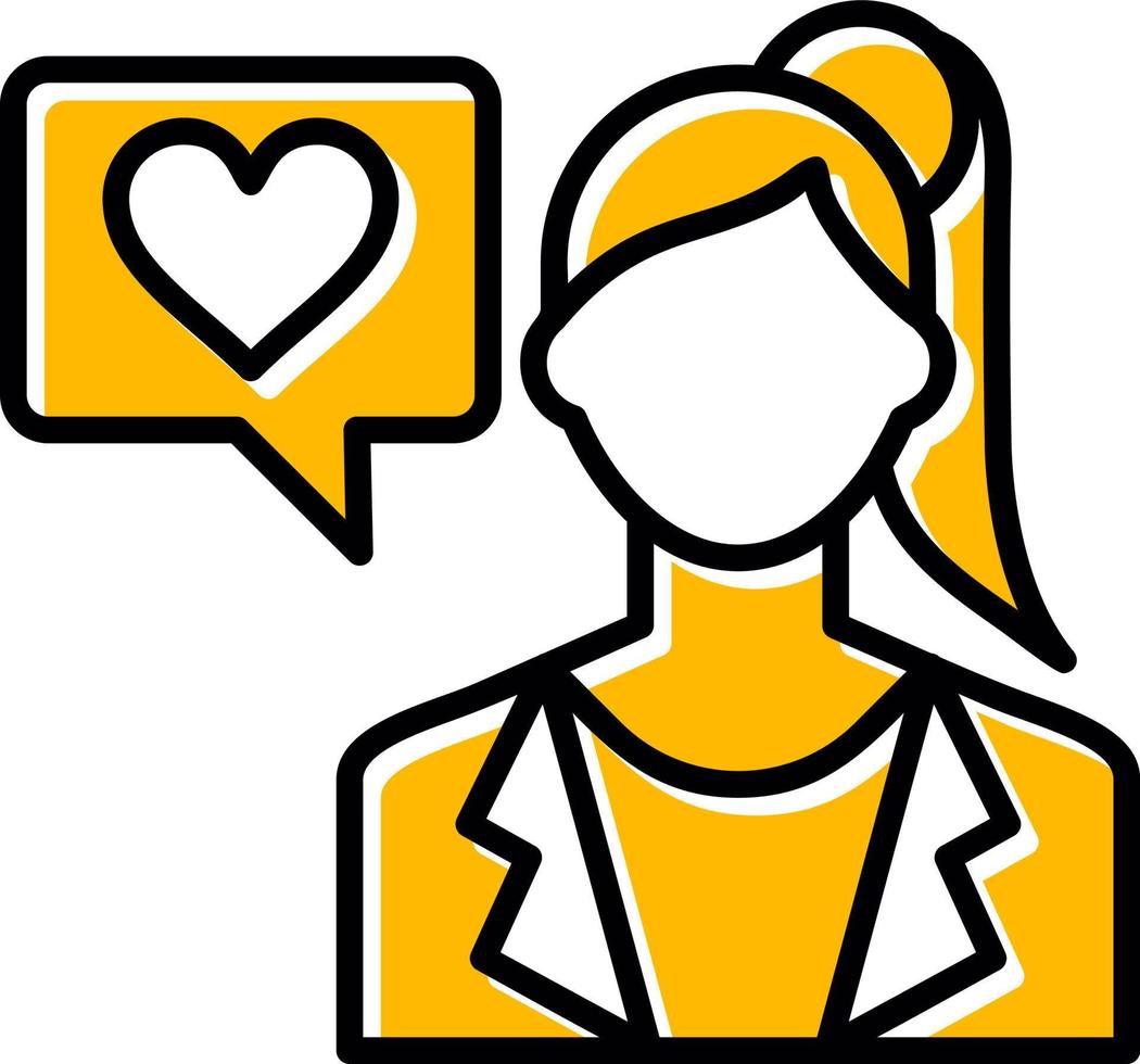 Woman Creative Icon Design vector