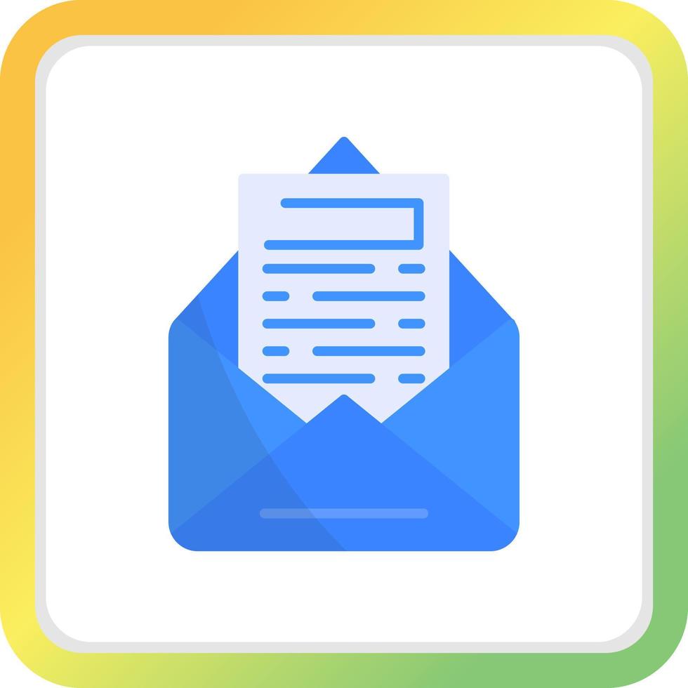 Mail Creative Icon Design vector