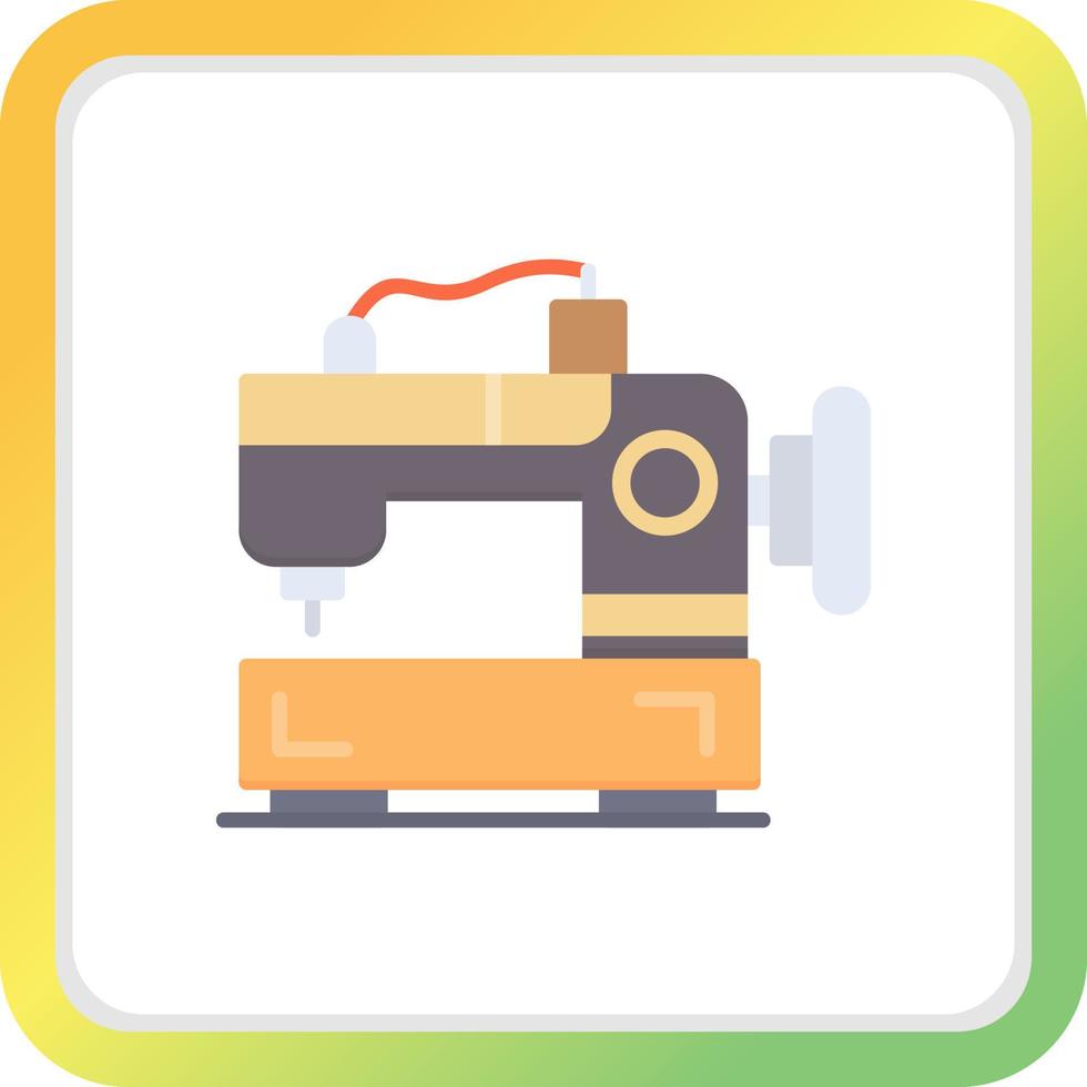 Sewing Machine Creative Icon Design vector