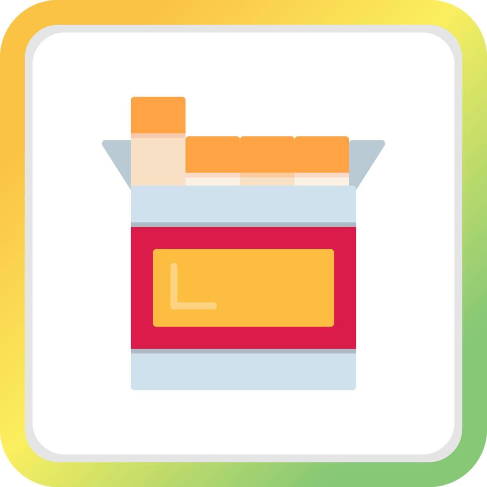 Cigarettes Creative Icon Design vector