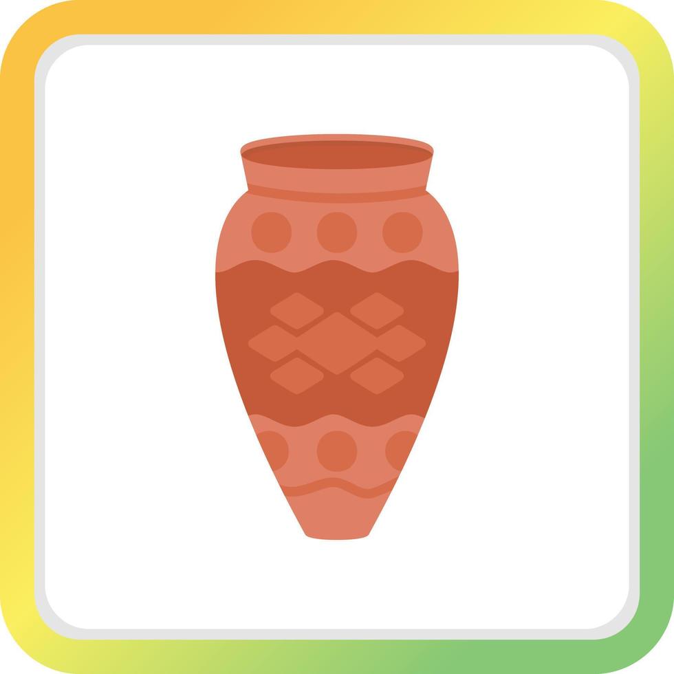 Vase Creative Icon Design vector