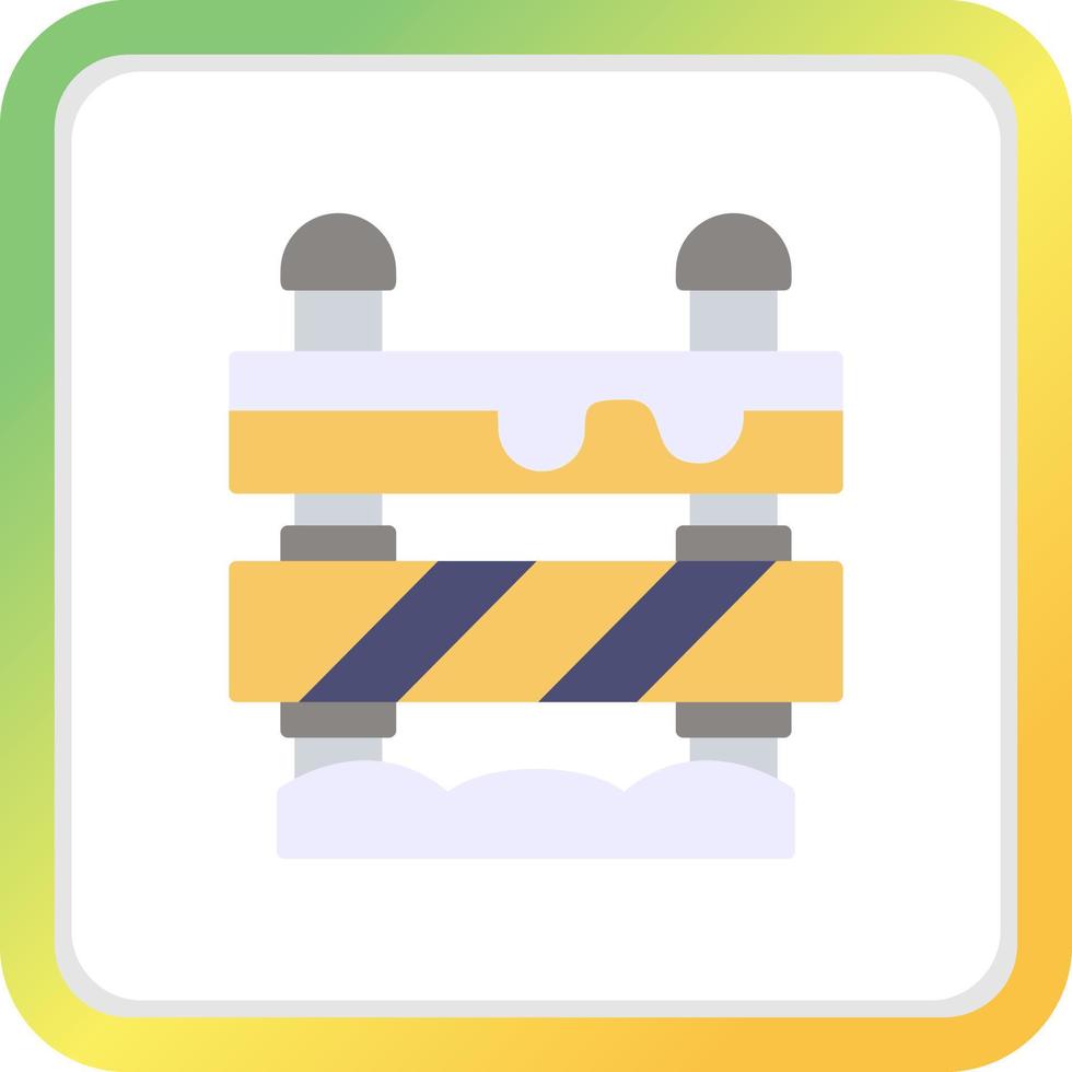 Road Block Creative Icon Design vector