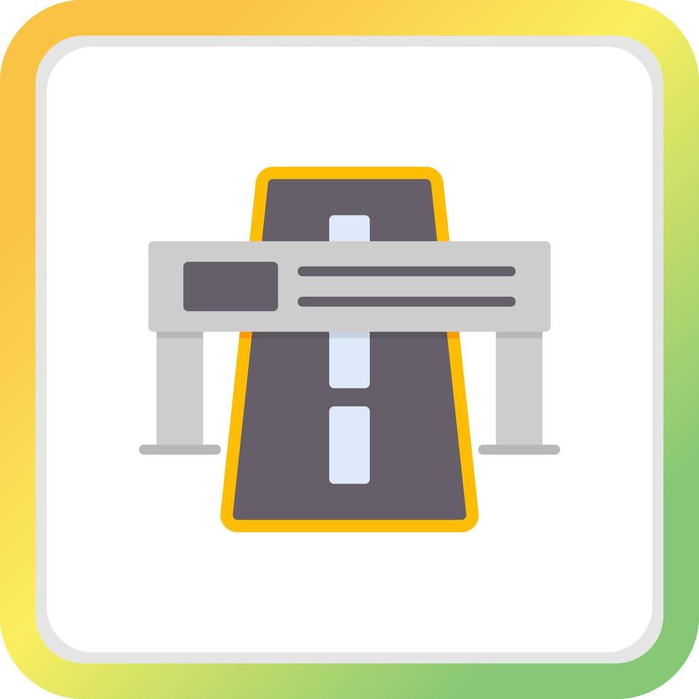 Motorway Creative Icon Design vector