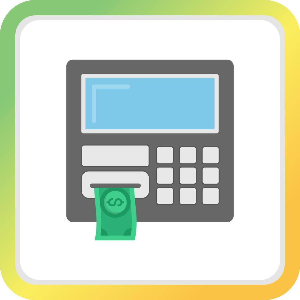Atm Creative Icon Design vector