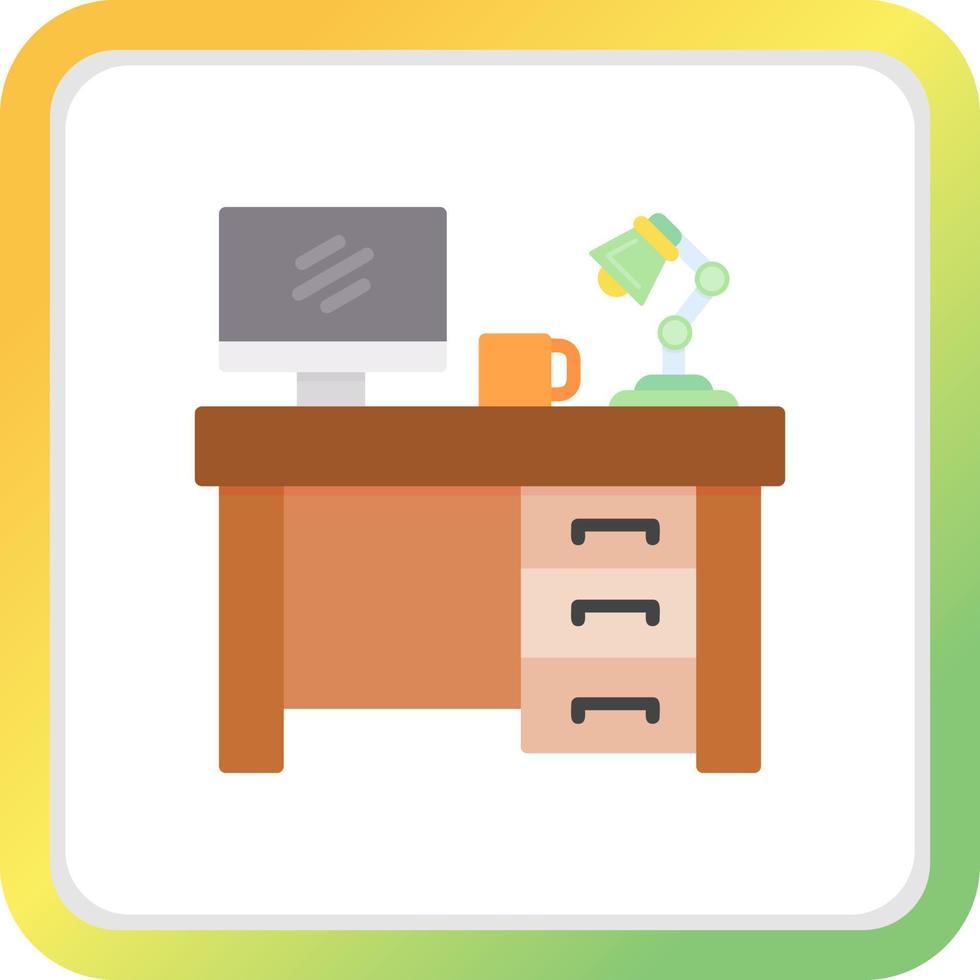 Desk Creative Icon Design vector
