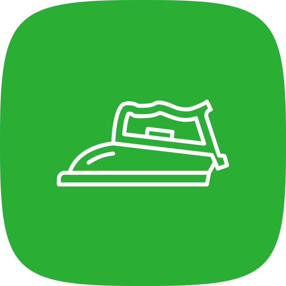 Iron Creative Icon Design vector
