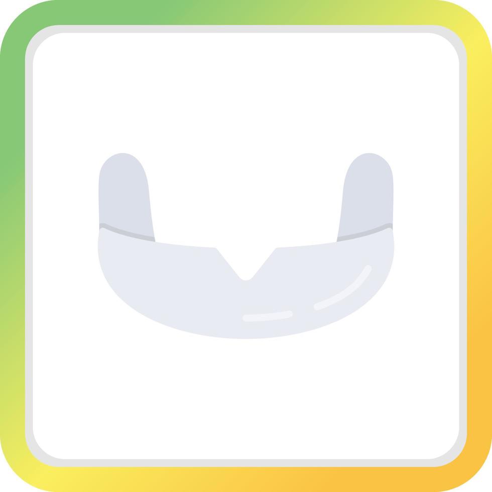 Gum Shield Creative Icon Design vector