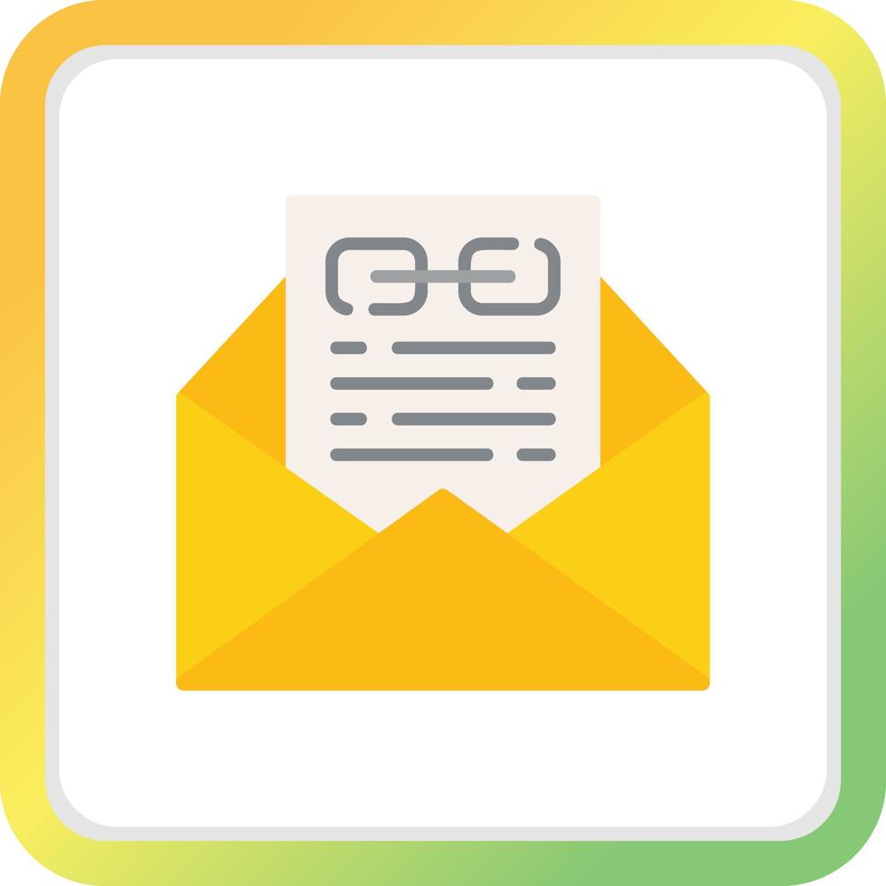 Email Link Creative Icon Design vector