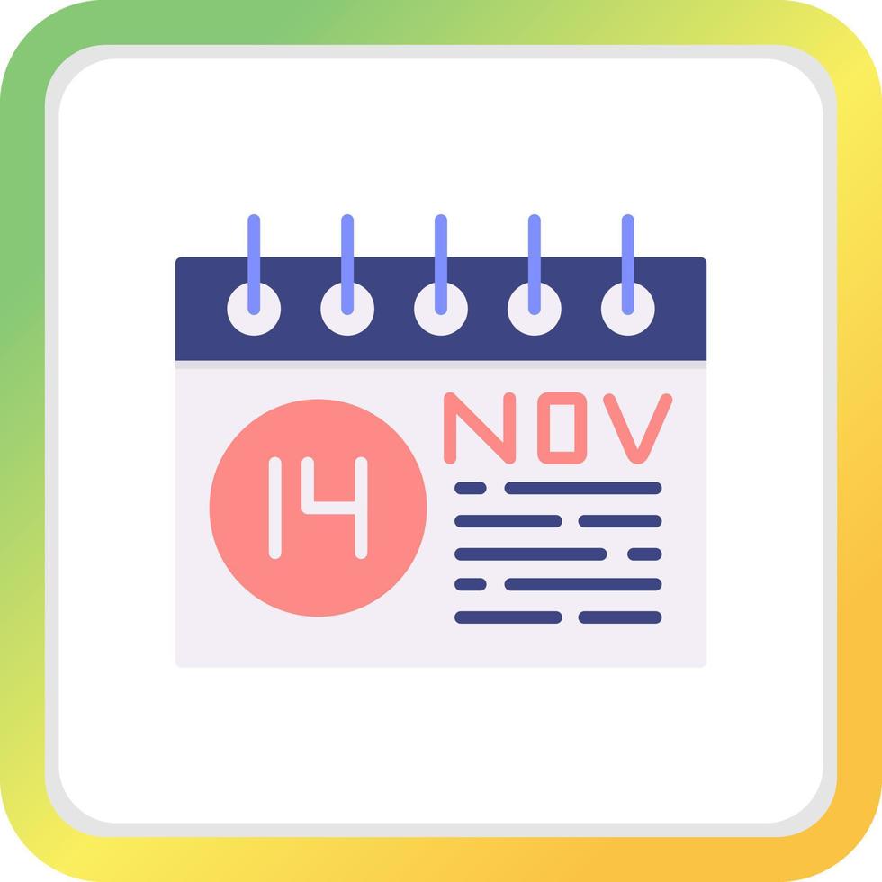 World Diabetes Day Creative Icon Design vector