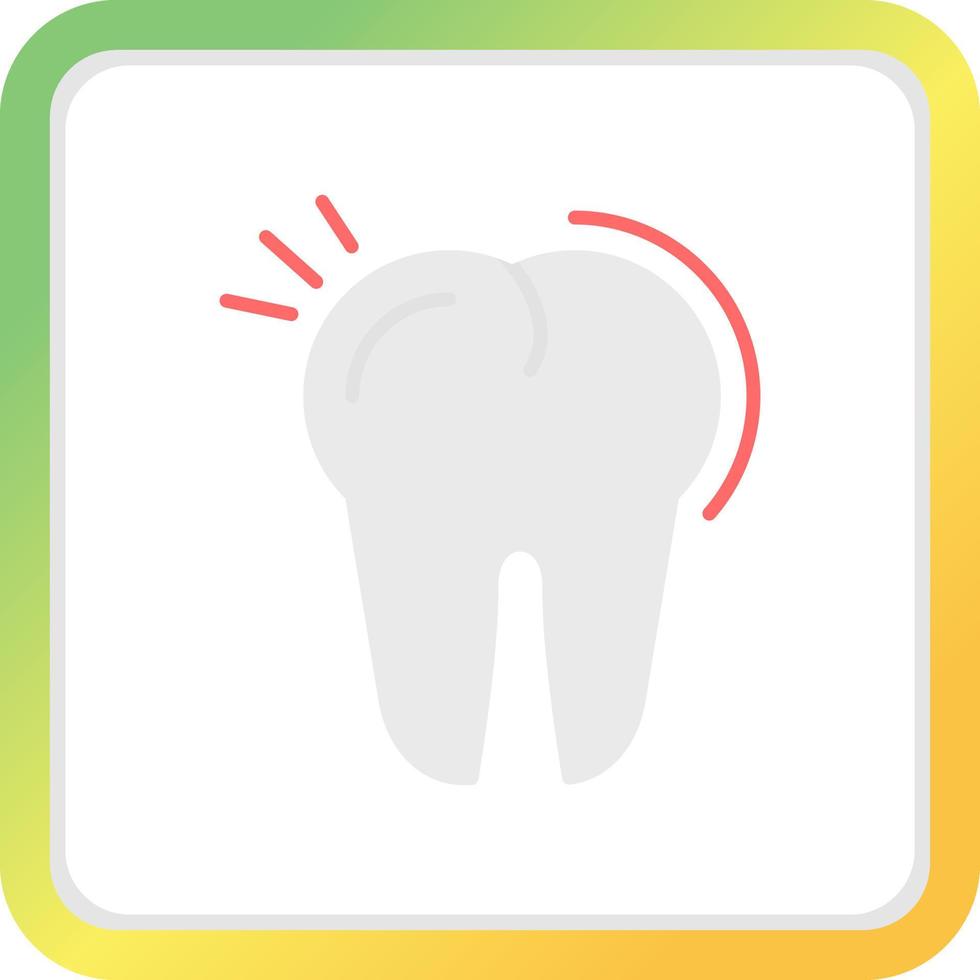 Toothache Creative Icon Design vector