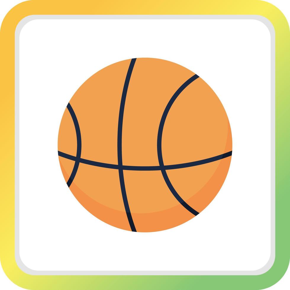 Basketball Creative Icon Design vector