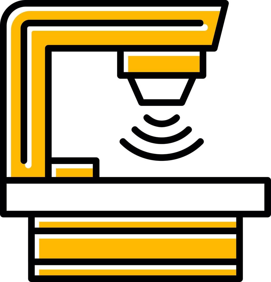 Radiotherapy Creative Icon Design vector