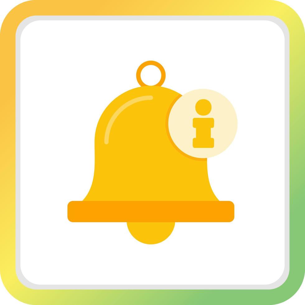 Notification Bell Creative Icon Design vector