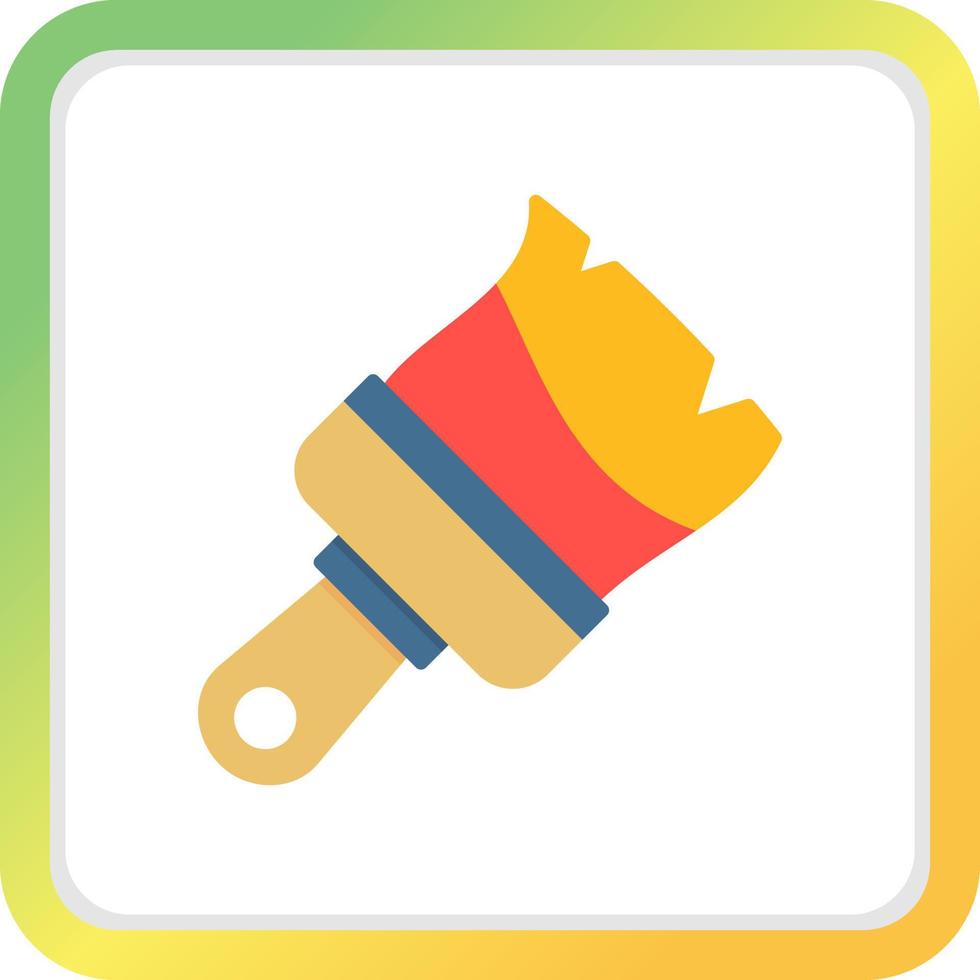 Paint Brush Creative Icon Design vector