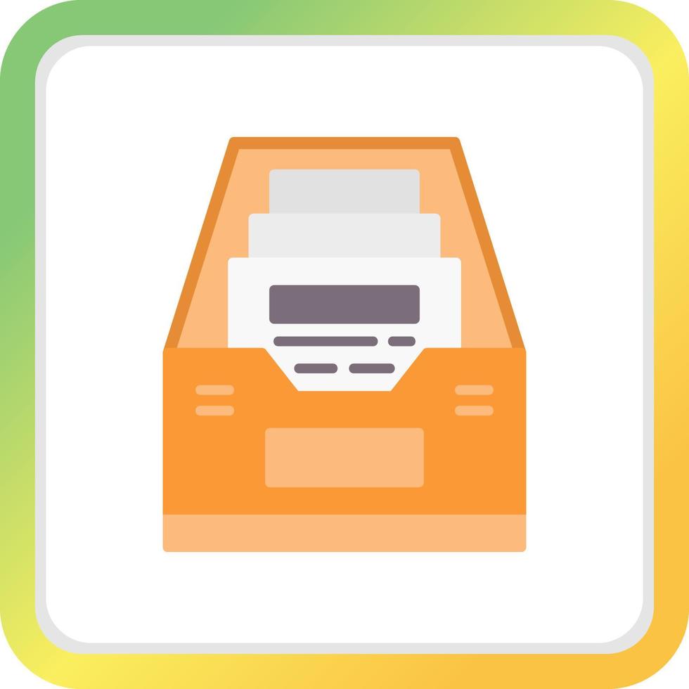 Files Box Creative Icon Design vector