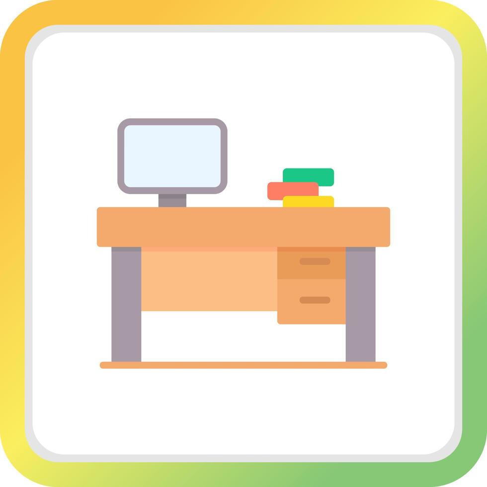 Desk Creative Icon Design vector