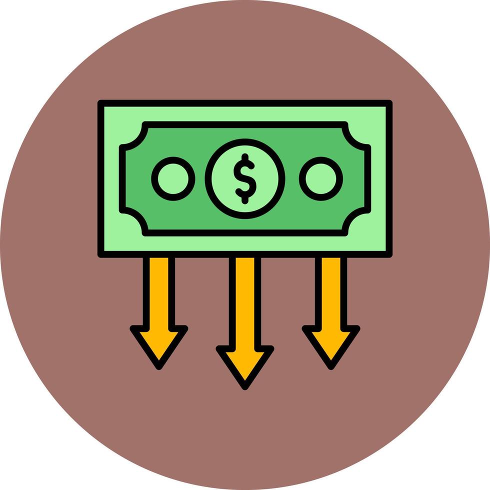 Inflation Creative Icon Design vector